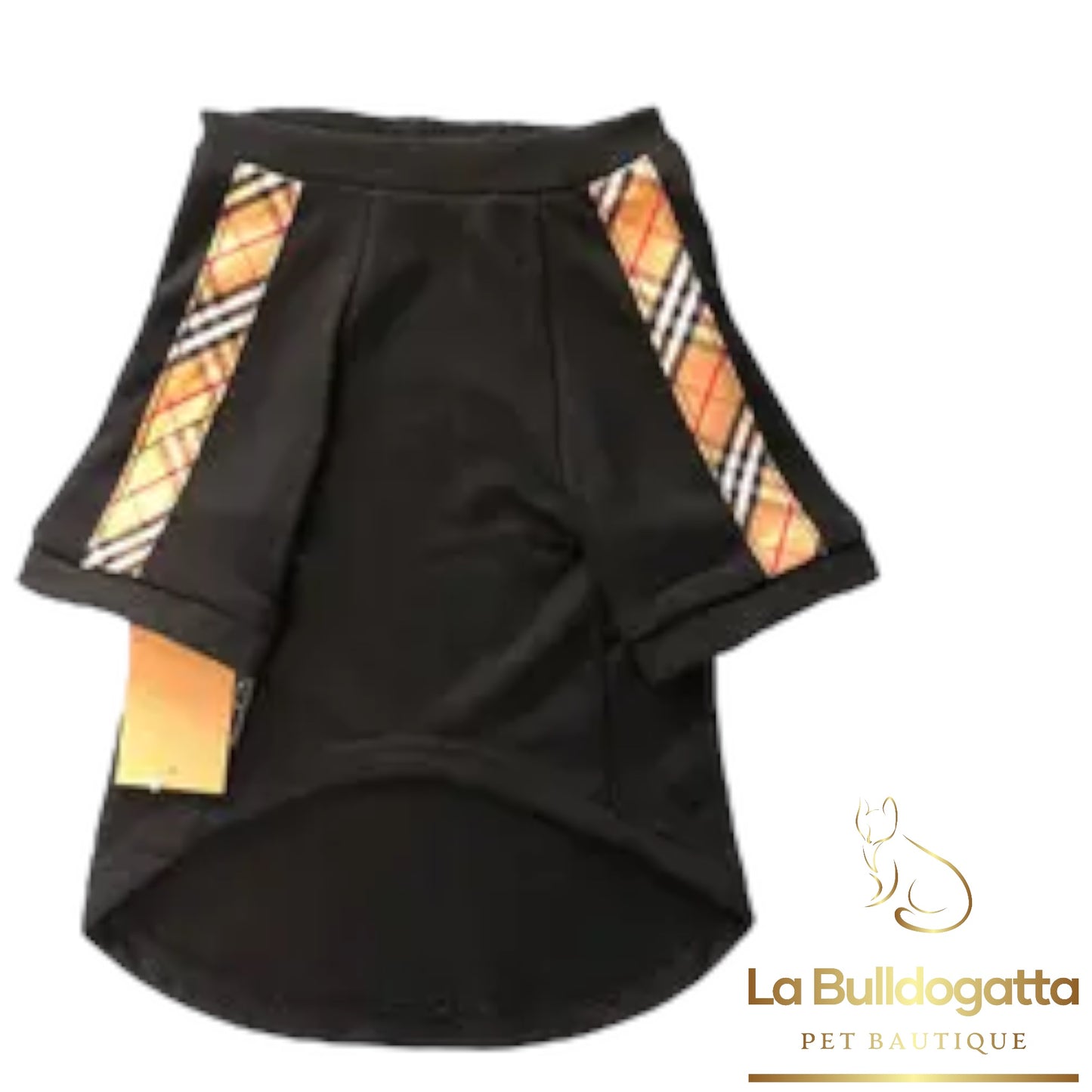 Felpina Cane Match dog owner Black-Tartan