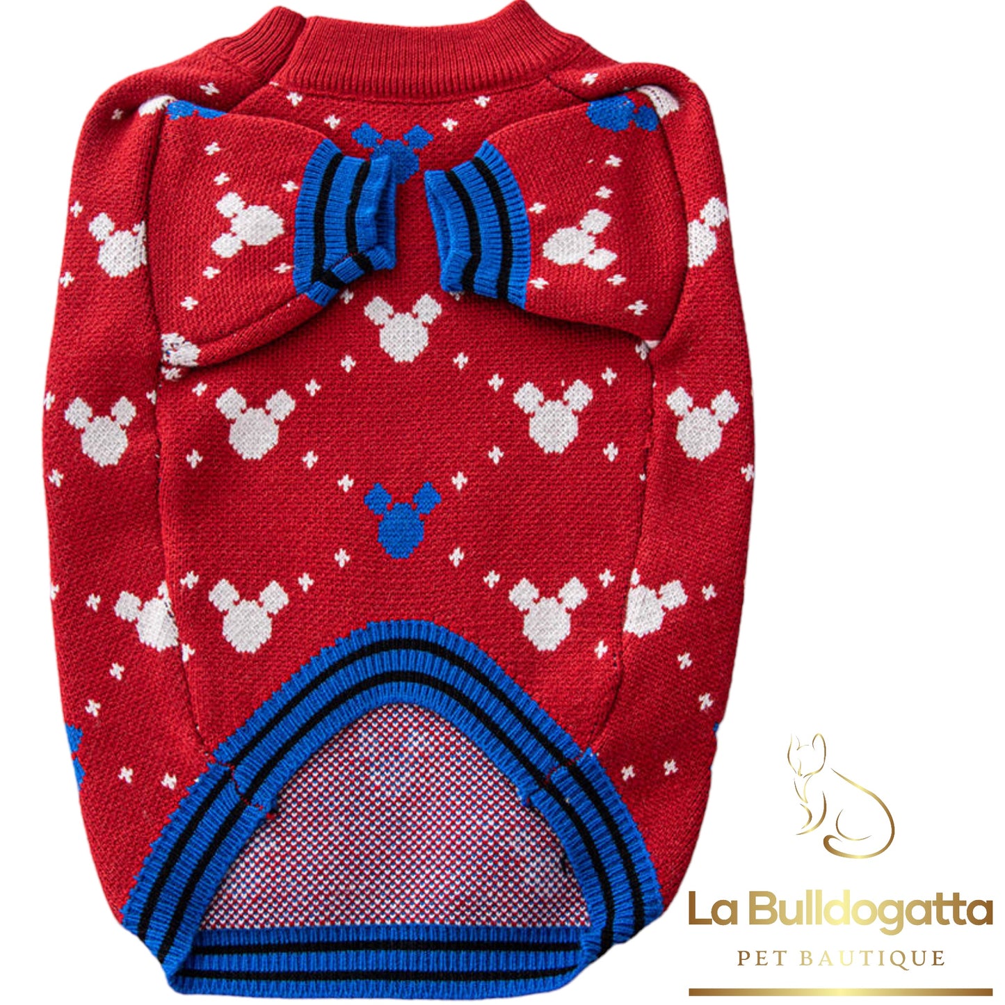 Maglioncino rosso Topolino