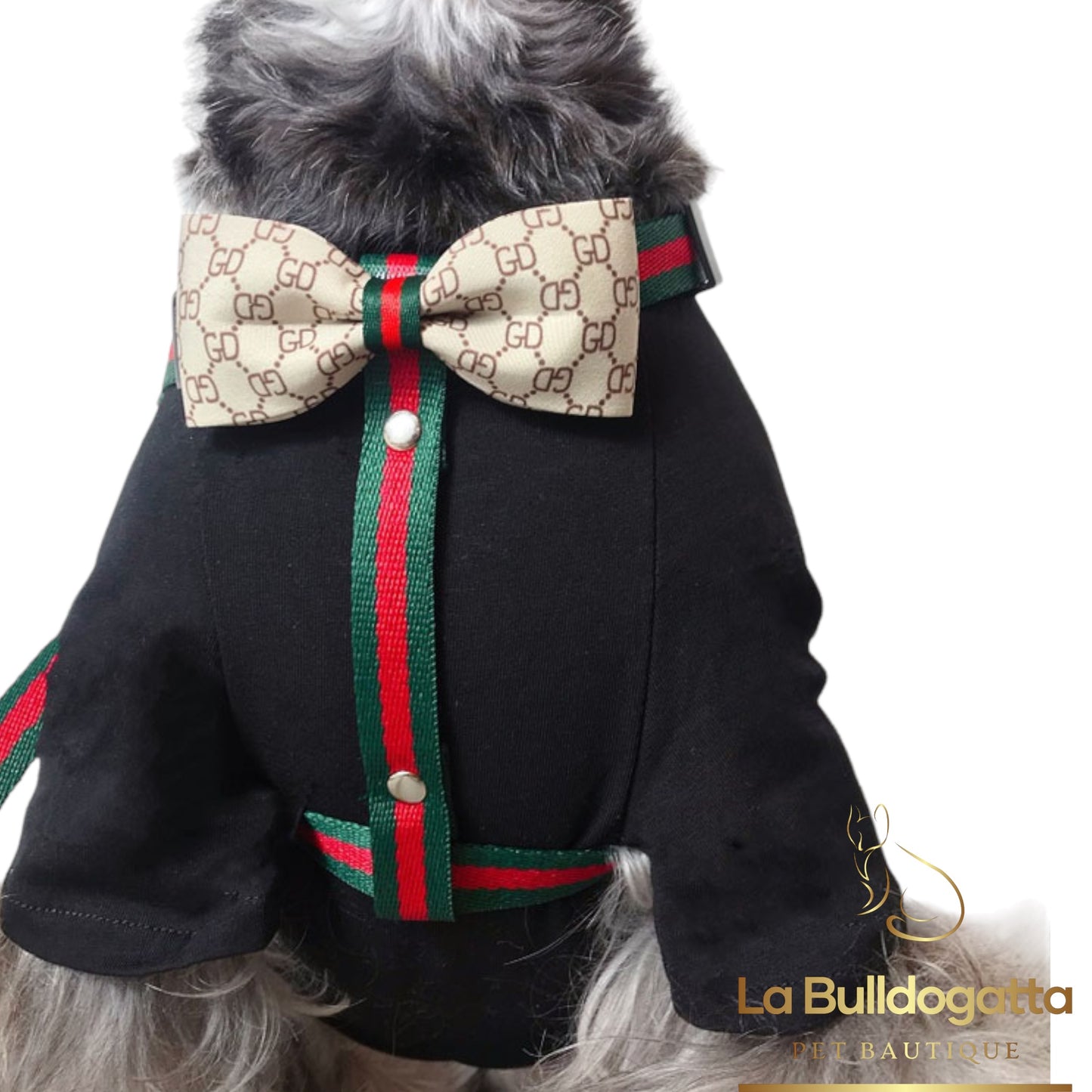 Pettorina regolabile con fiocco GD