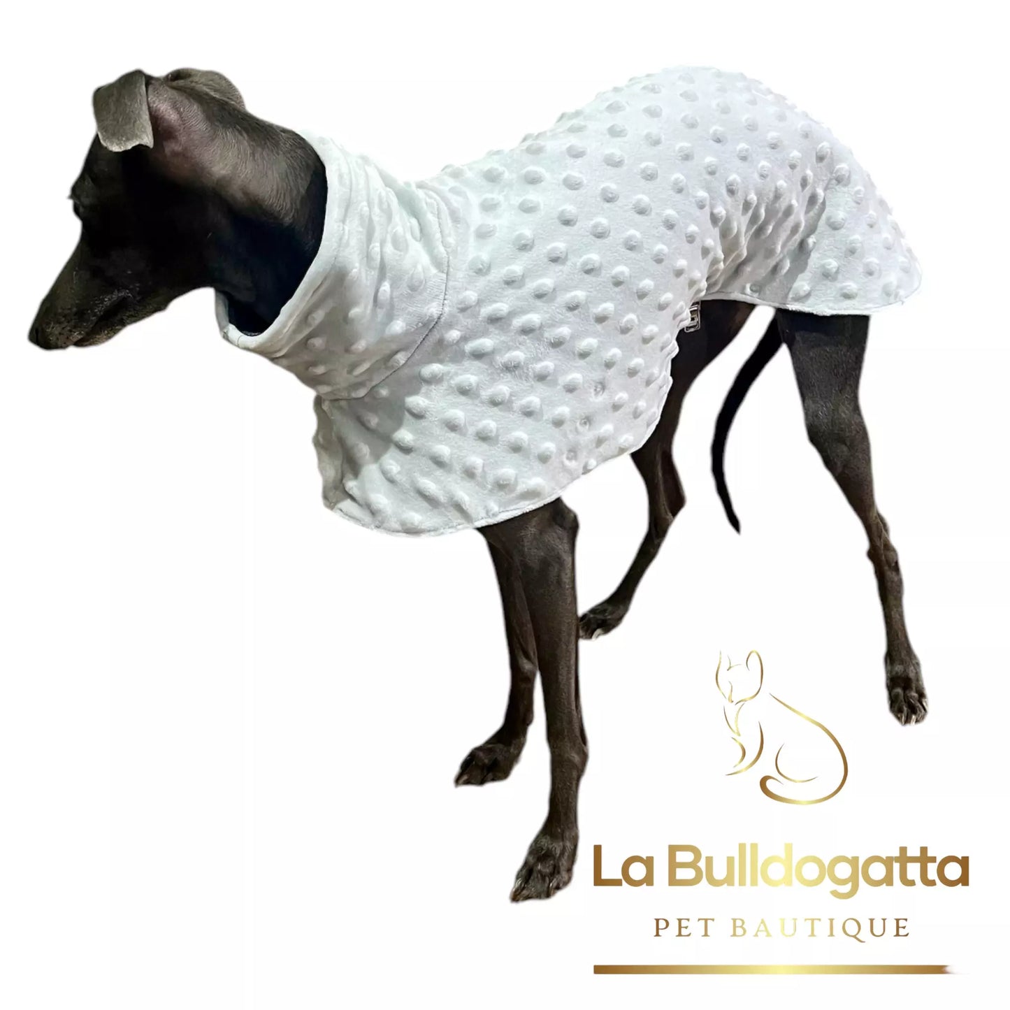 Cappottino reverse softshell invernale/pile - vari tessuti - PICCOLO LEVRIERO ITALIANO - SU MISURA