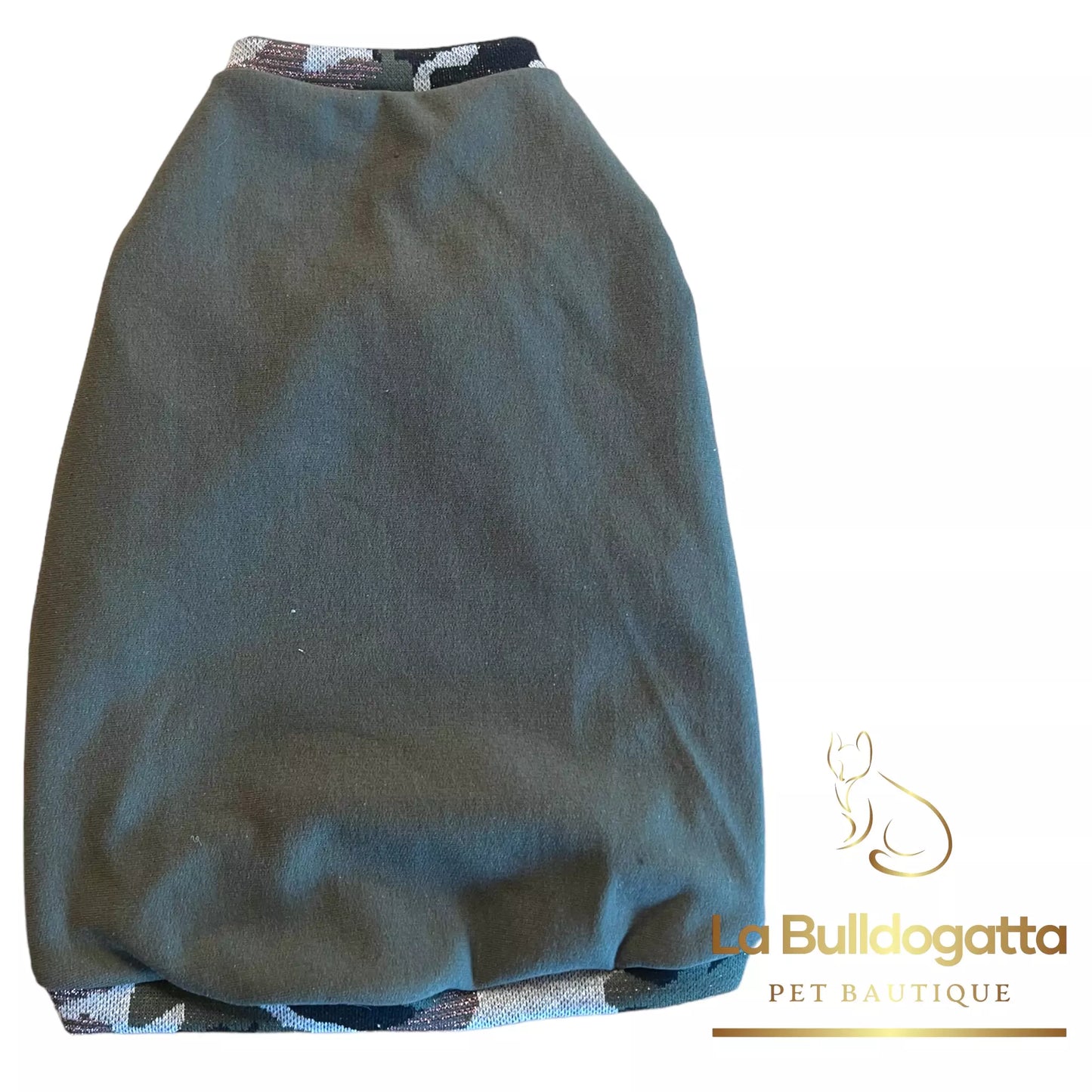 Vestitino sphynx Military Camo Glitter - SU MISURA