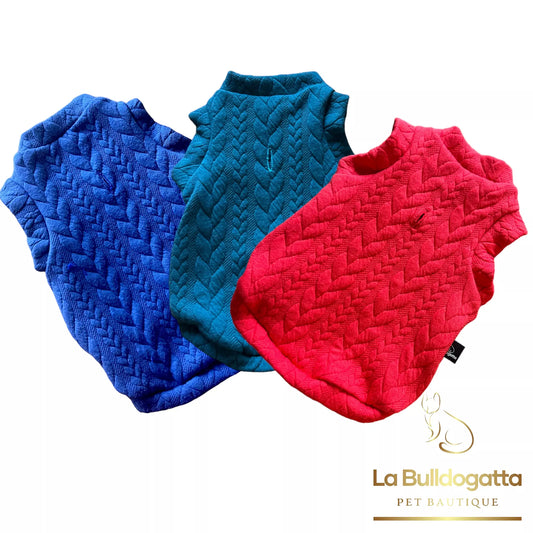Felpina cane Knit (cani fino a 5kg) - SU MISURA