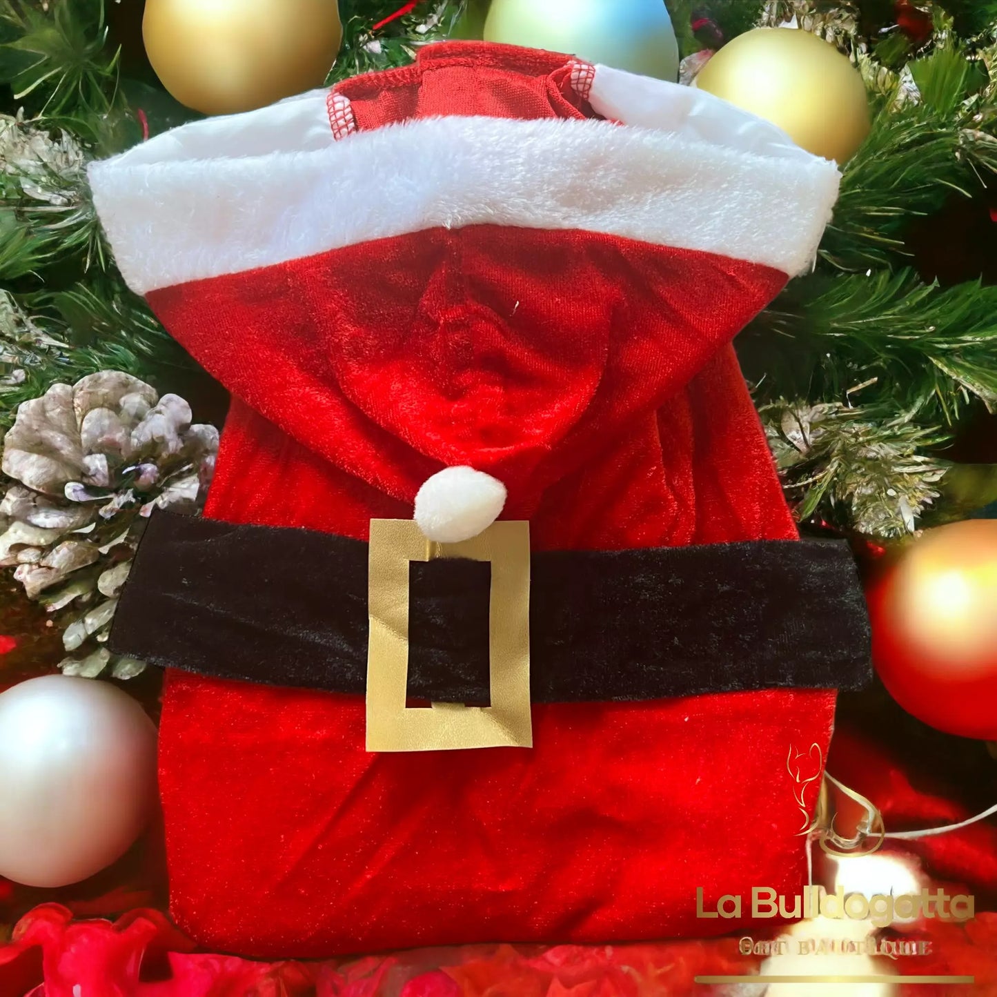 Felpina Cane Babbo Natale