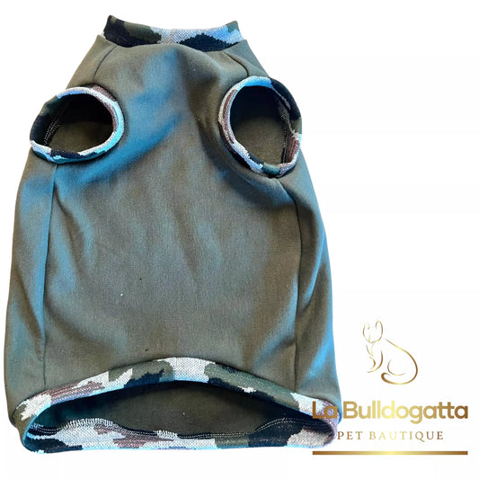 Vestitino sphynx Military Camo Glitter - SU MISURA