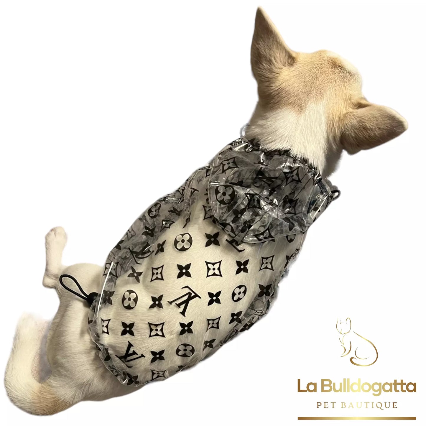 Impermeabile Allover Lux trasparente