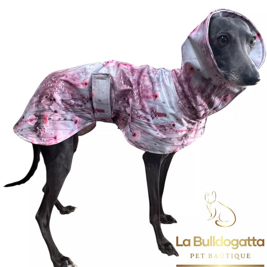 Impermeabile leggero collo versatile  - vari tessuti - PICCOLO LEVRIERO ITALIANO - SU MISURA