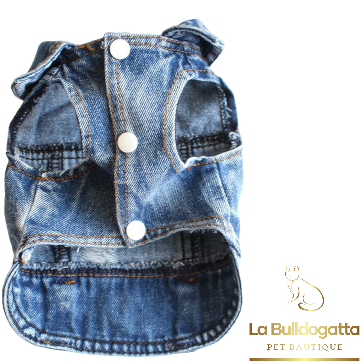 USED effect denim jacket