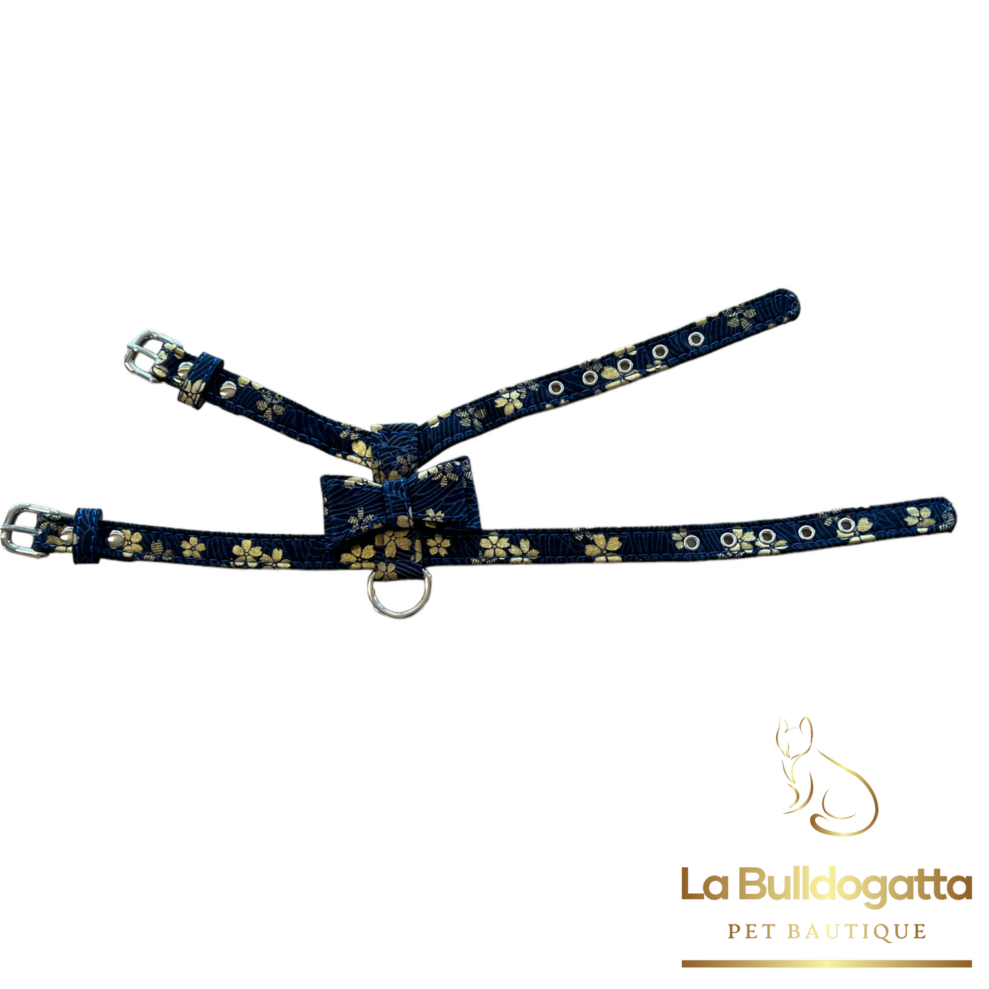 Adjustable H-harness with bow