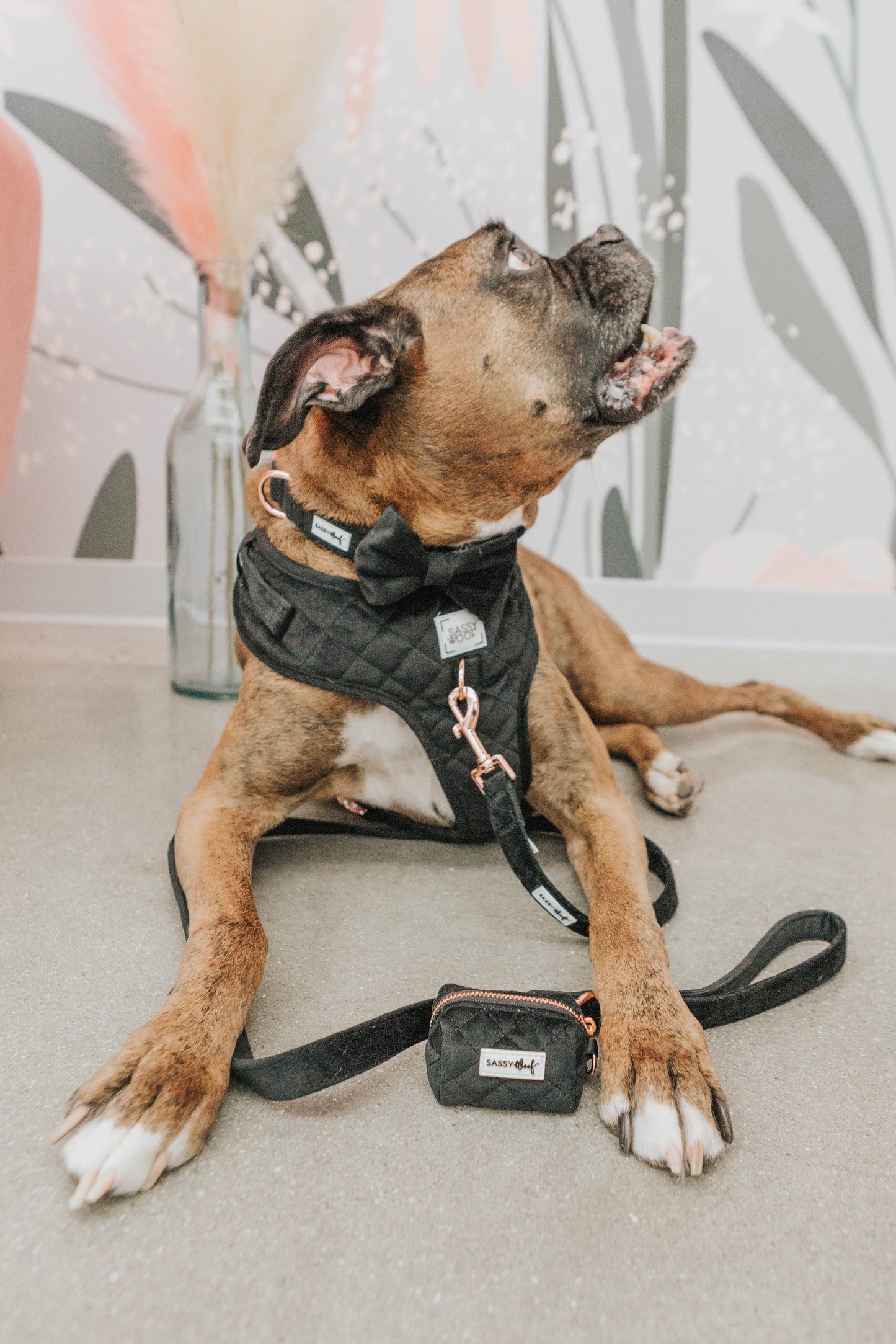 Borsetta portasacchetti I Do Too (Nero) - 'I Do Too' Dog Waste Bag Holder (Black)