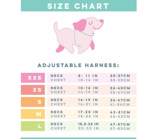 Pettorina regolabile per cane Too Much Auss - 'Too Much Auss' Adjustable Dog Harness