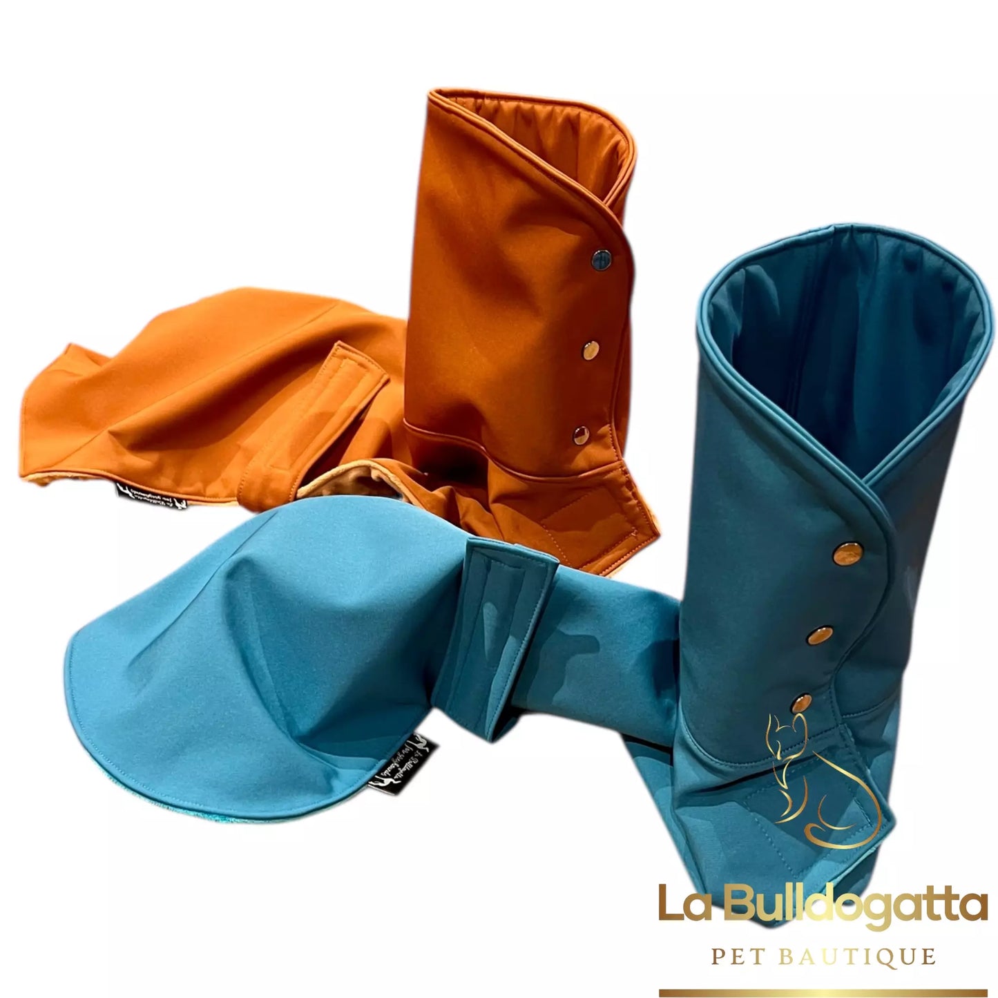 Impermeabile invernale collo versatile  - vari tessuti - PICCOLO LEVRIERO ITALIANO - SU MISURA