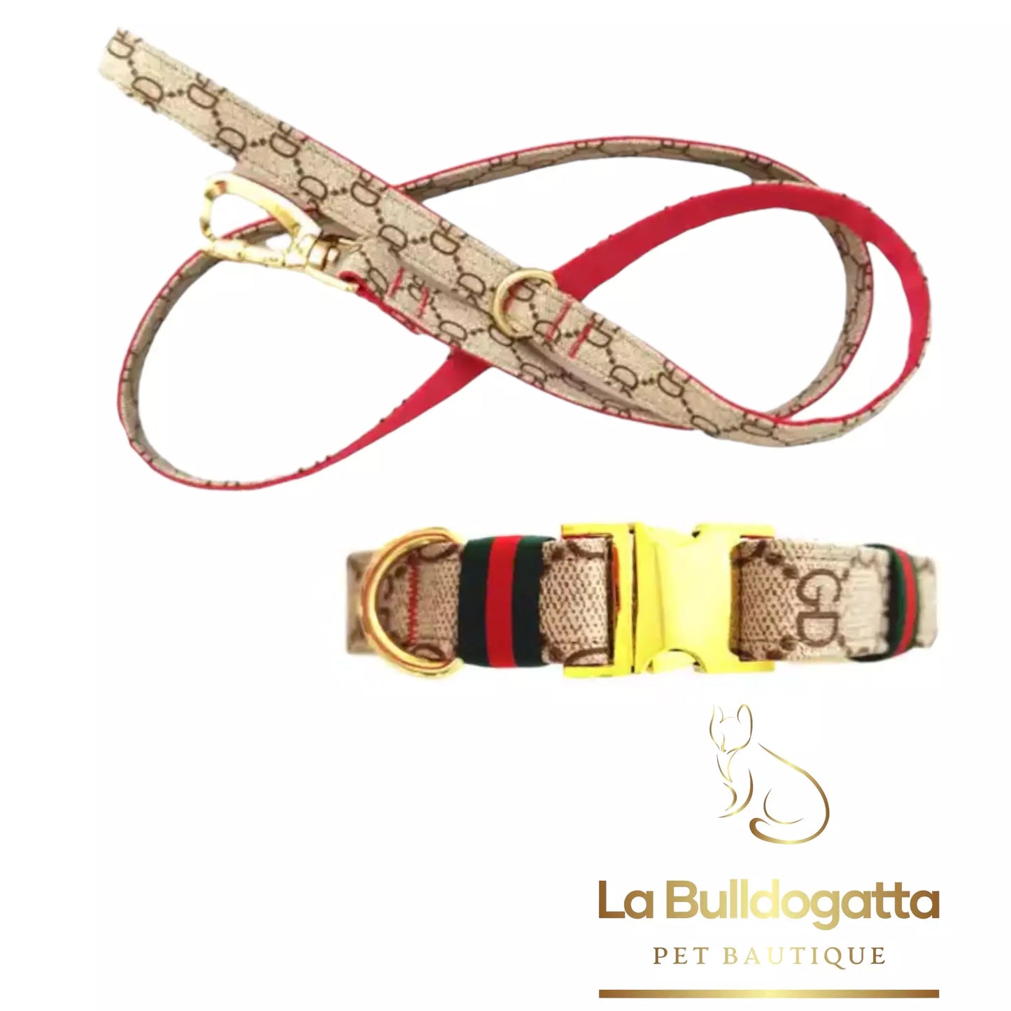 GD allover collar and leash