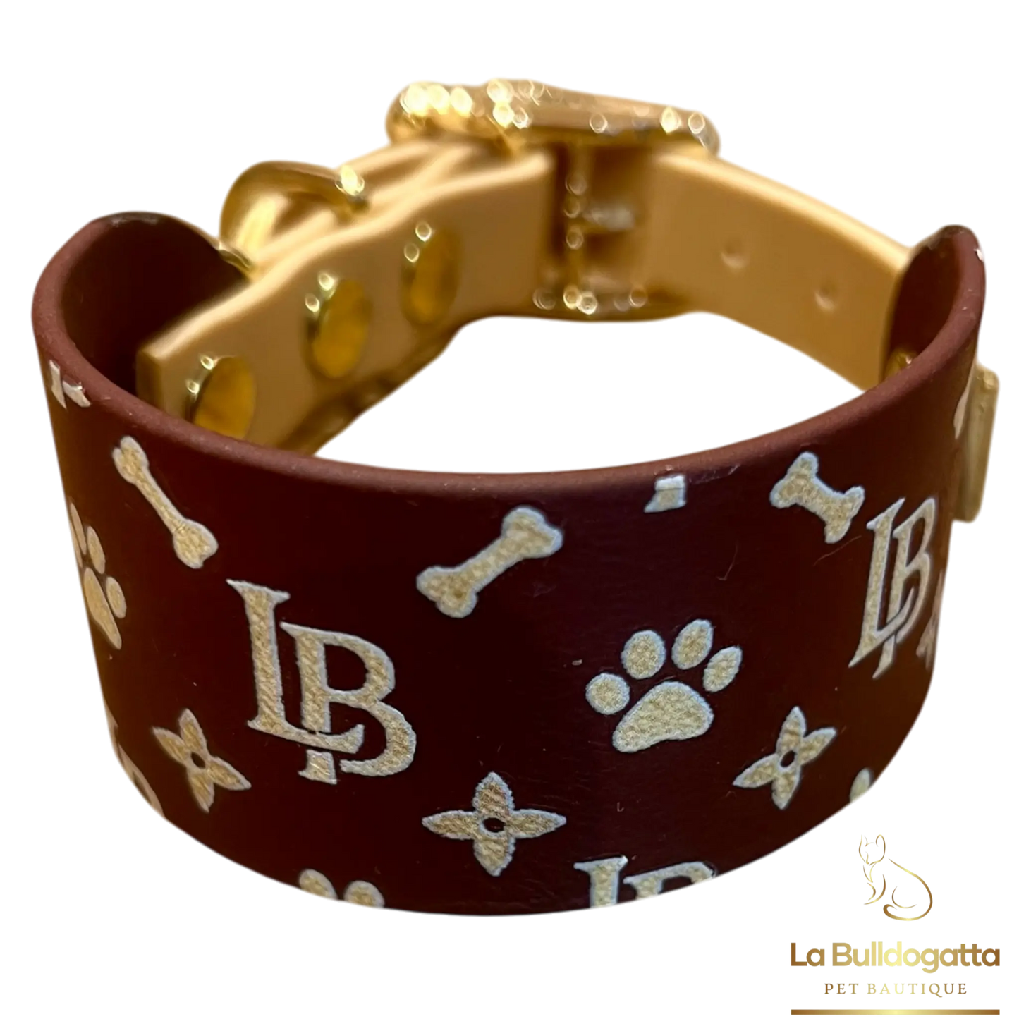 Collare Monograms by  La Bulldogatta - PICCOLO LEVRIERO ITALIANO