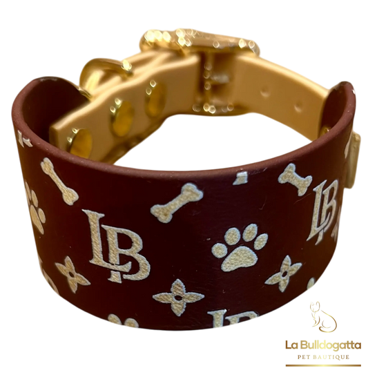 Collare Monograms by  La Bulldogatta - PICCOLO LEVRIERO ITALIANO