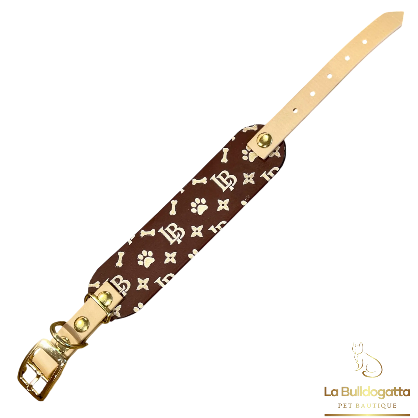 Collare Monograms by  La Bulldogatta - PICCOLO LEVRIERO ITALIANO