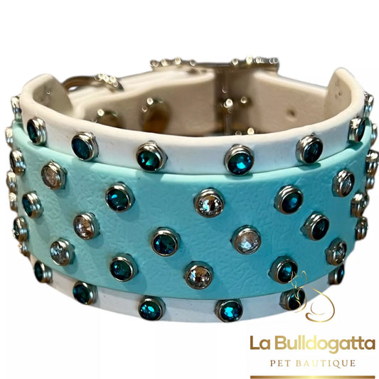 Collare Tiffany con swarovski - PICCOLO LEVRIERO ITALIANO