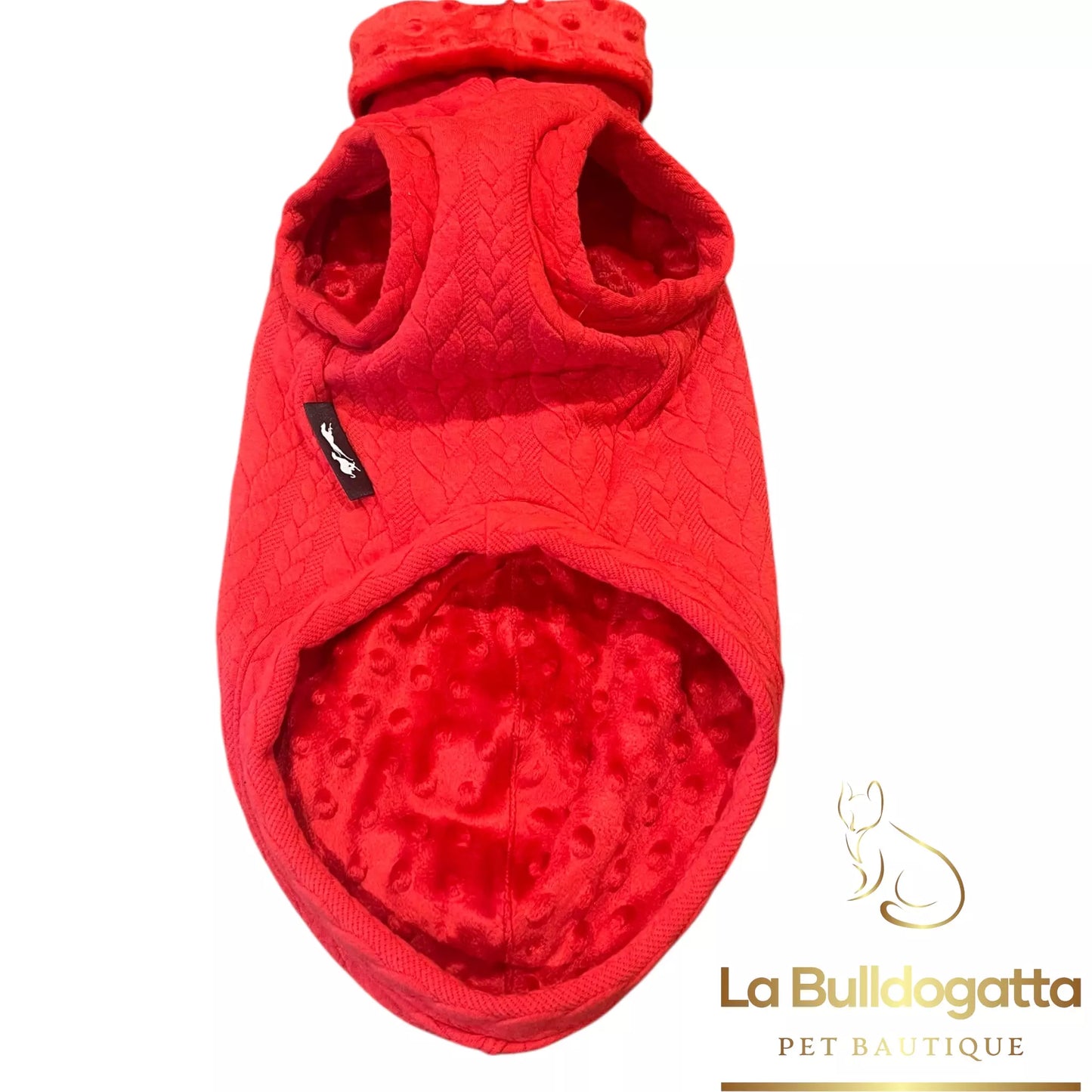 Felpina Trecce Basic doppio strato PICCOLO LEVRIERO ITALIANO - piu' colori - SU MISURA