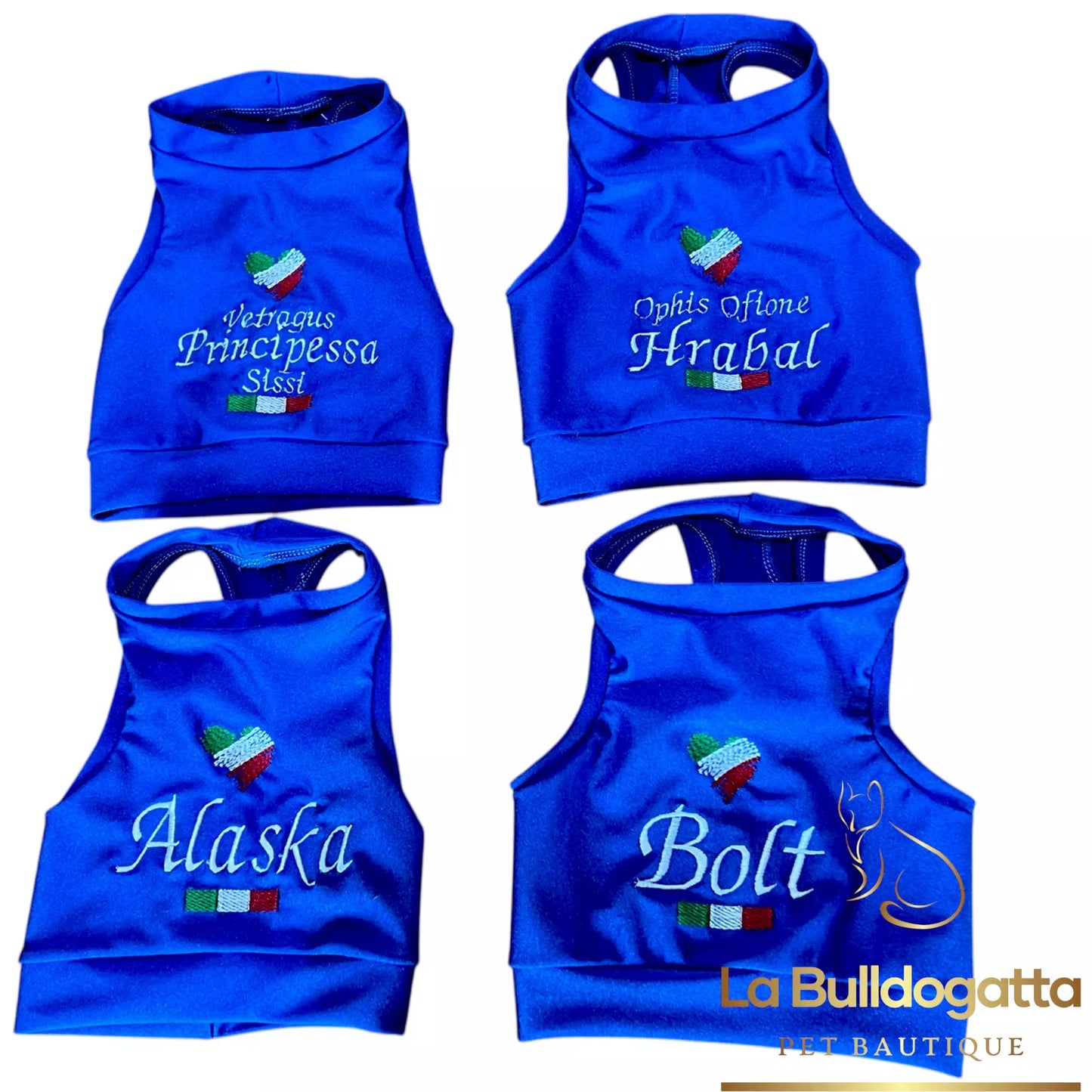 Gualdrappe personalizzate per levrieri - racing, coursing, squadra nazionale, premiazioni