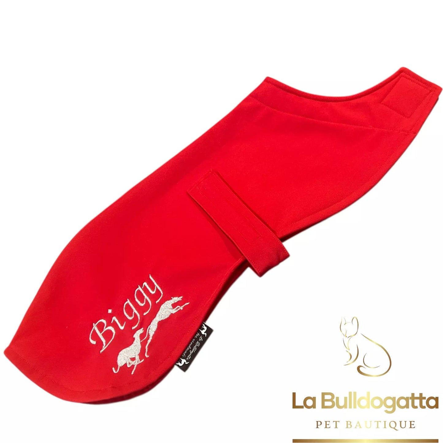 Mantellina caldo softshell coursing racing  - vari tessuti - PICCOLO LEVRIERO ITALIANO - SU MISURA