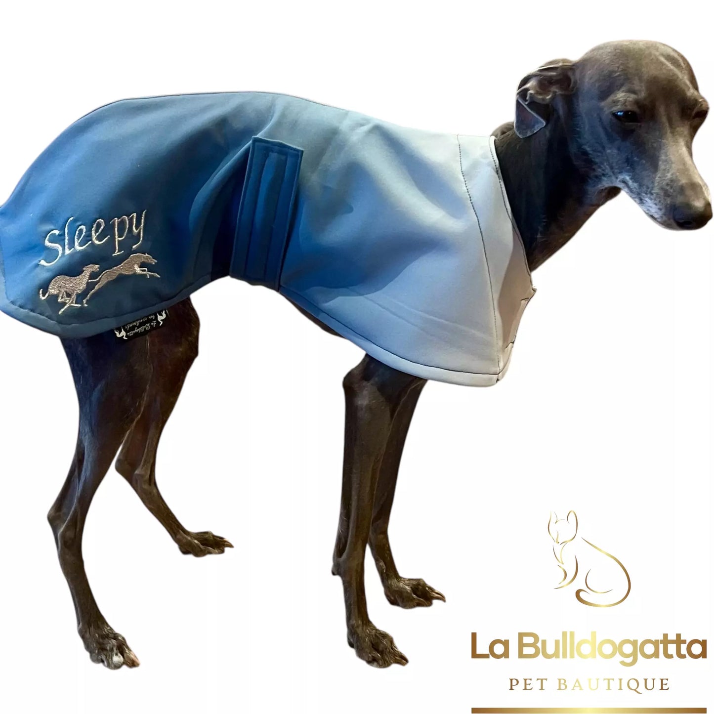 Mantellina caldo softshell coursing racing  - vari tessuti - PICCOLO LEVRIERO ITALIANO - SU MISURA