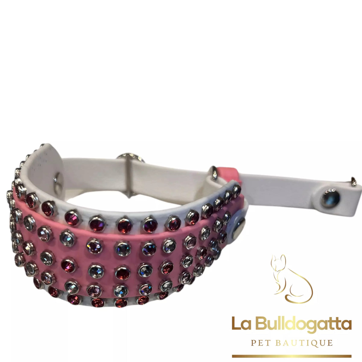 Martingala Petals con swarovski - PICCOLO LEVRIERO ITALIANO