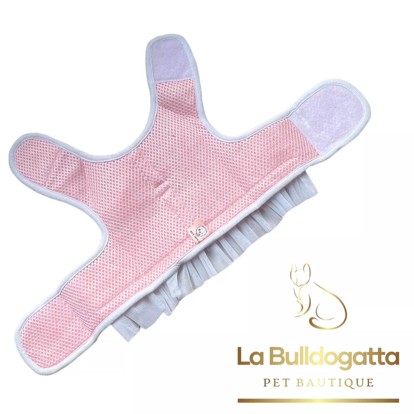 Vestitino pettorina chanel ballerina rosa