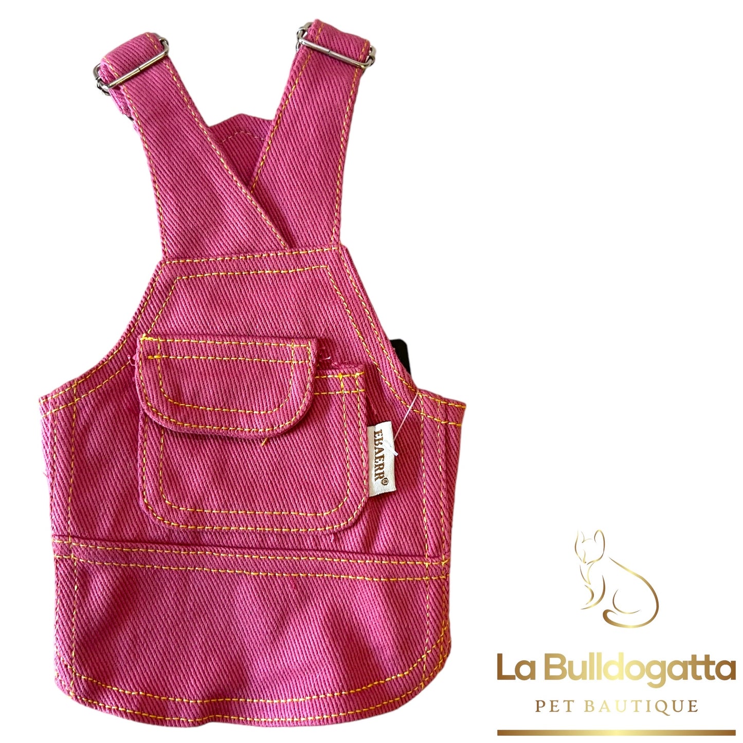 Dungarees with skirt