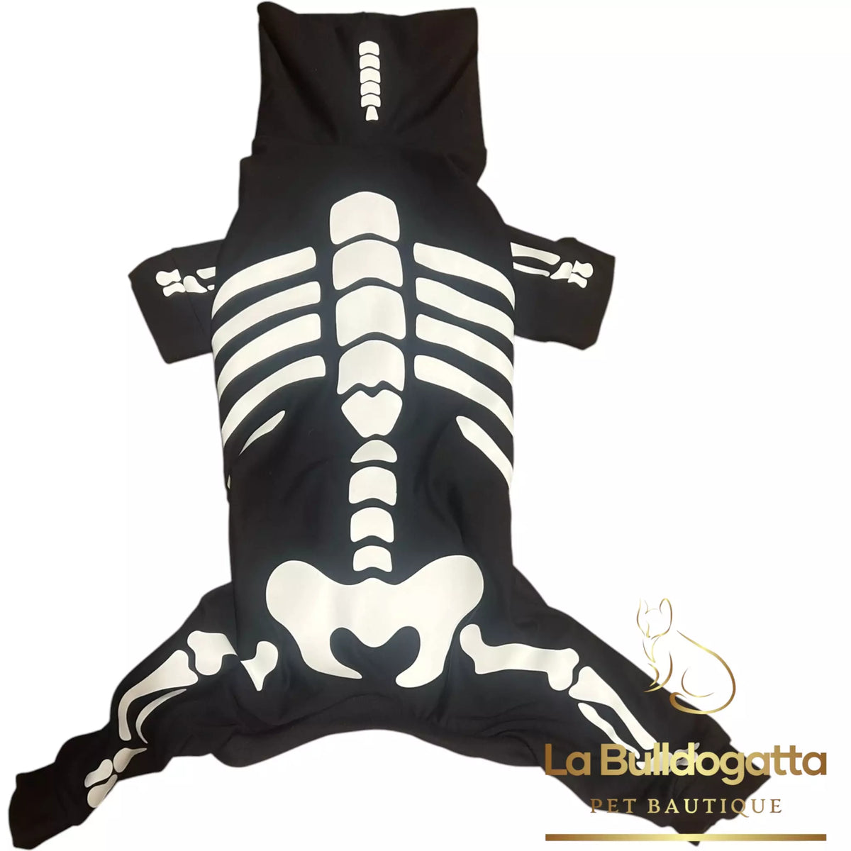 Tutina Skeleton Glow In the Dark - PICCOLO LEVRIERO ITALIANO