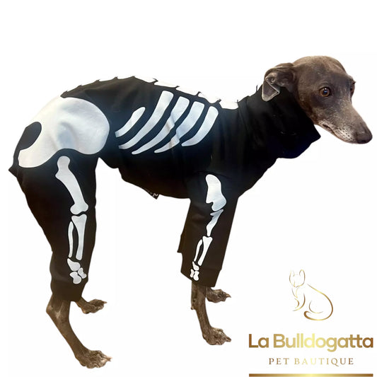 Tutina Skeleton TAGLIA M long - PICCOLO LEVRIERO ITALIANO