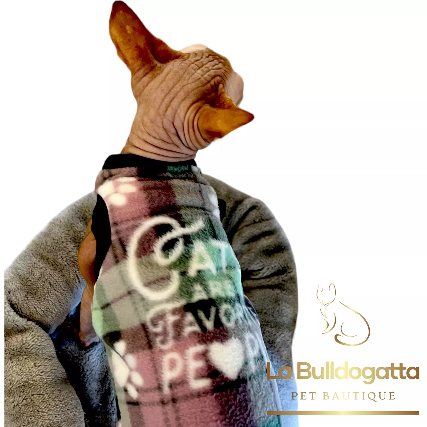 CATS ARE MY FAV PEOPLE sphynx dress