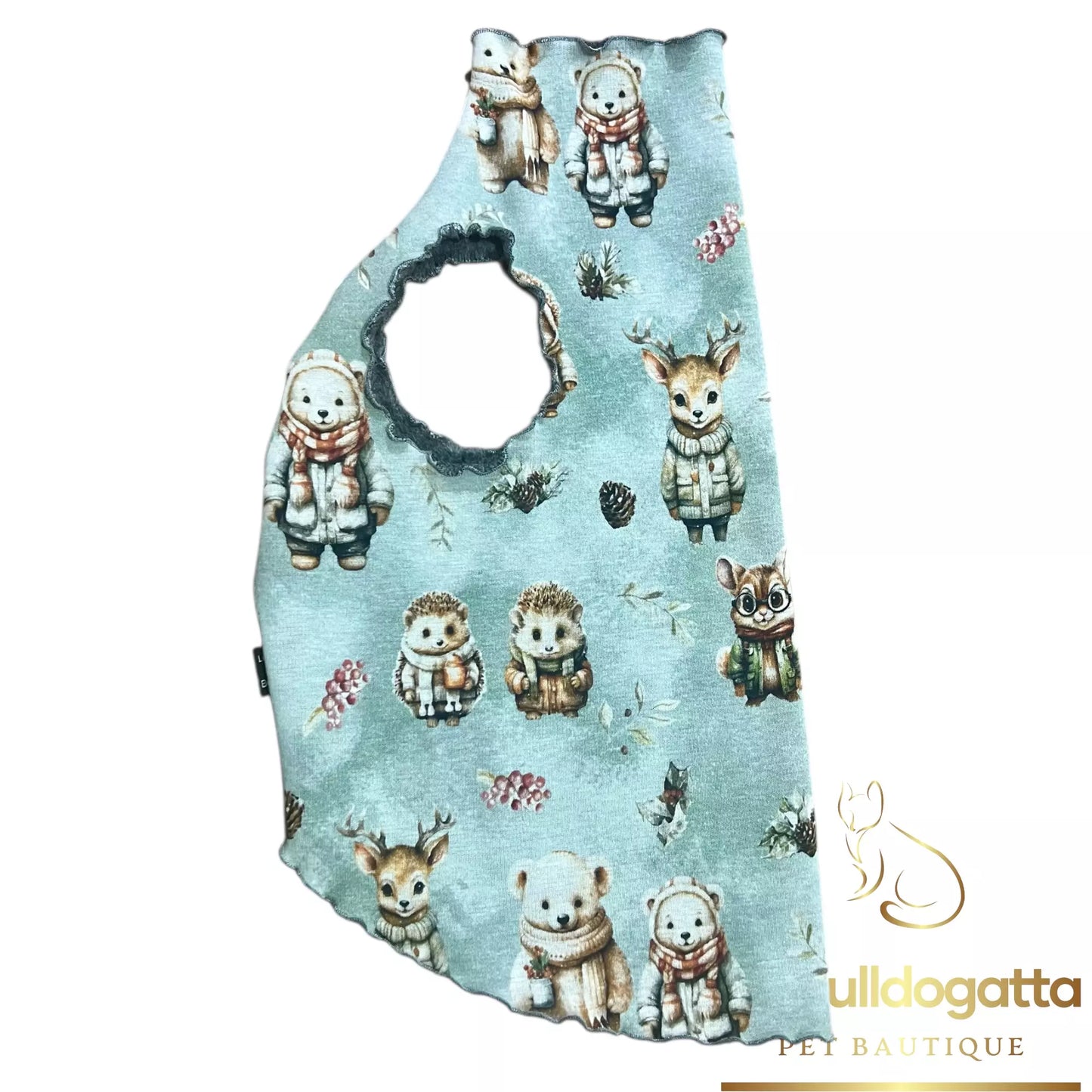 Vestitino sphynx Easy Peasy animali nel bosco