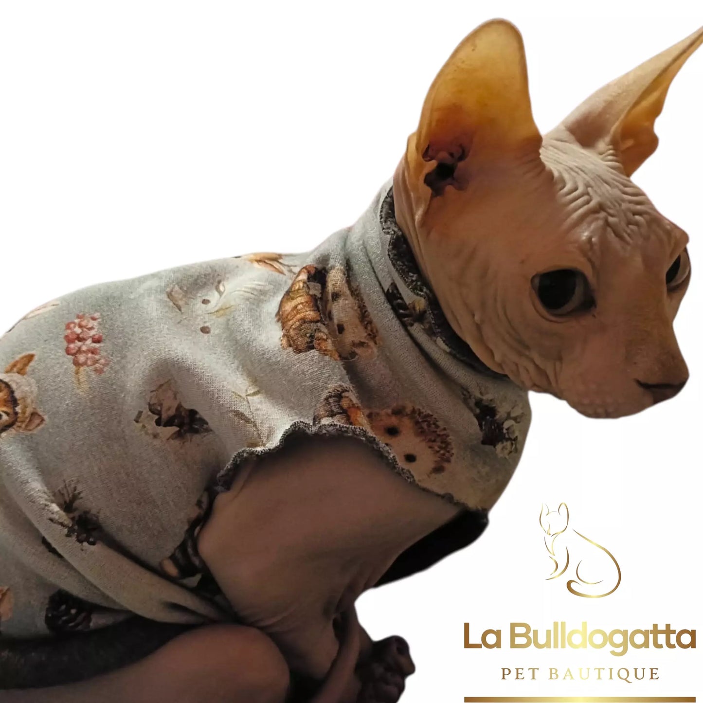 Vestitino sphynx Easy Peasy animali nel bosco