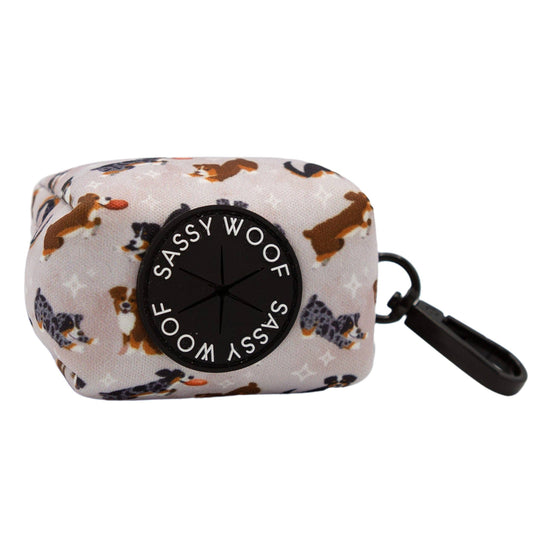 Borsetta portasacchetti Too Much Auss - 'Too Much Auss' Dog Waste Bag Holder