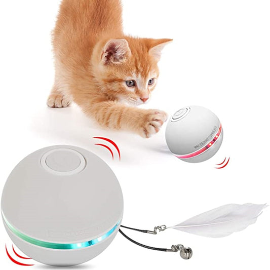 Cat toy LED smart ball