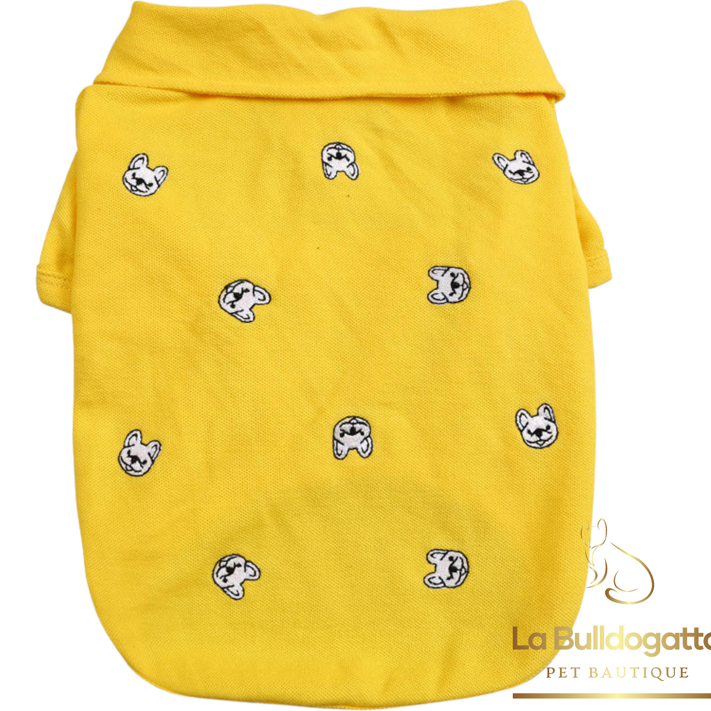 Polo con faccine Bulldog