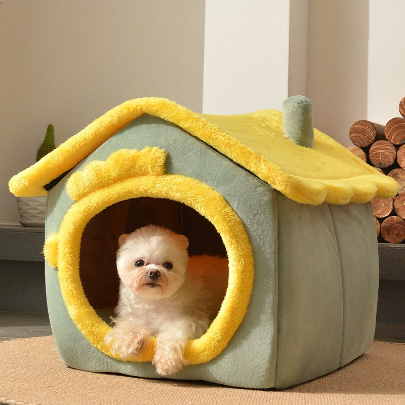 Foldable house for dogs and cats - Bear or Dinosaur