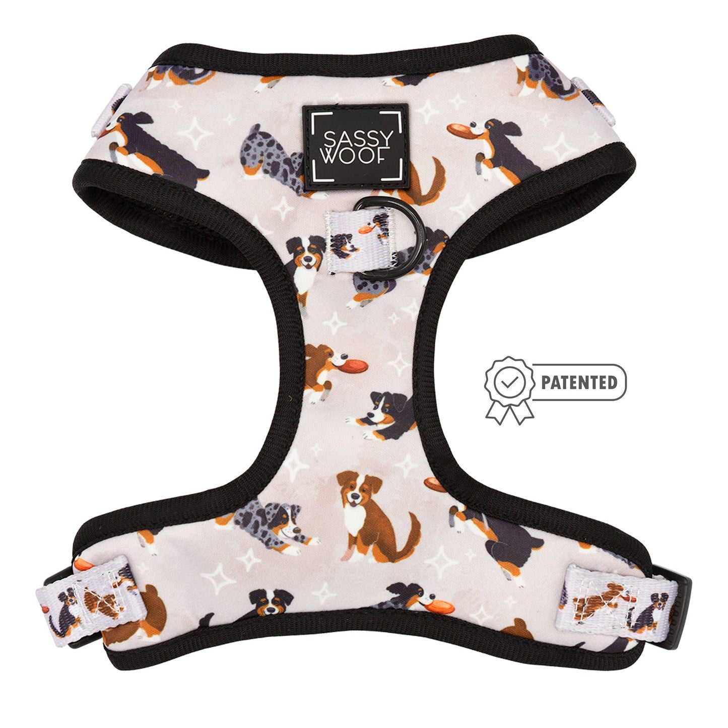 Too Much Auss Adjustable Dog Harness - 'Too Much Auss' Adjustable Dog Harness
