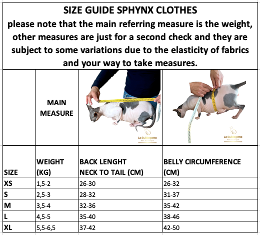 Vestitino sphynx BUNNY MOON